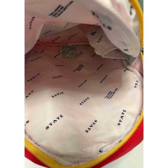 NWT State Kane Kids Mini backpack in pink/mint. - Picture 4 of 5